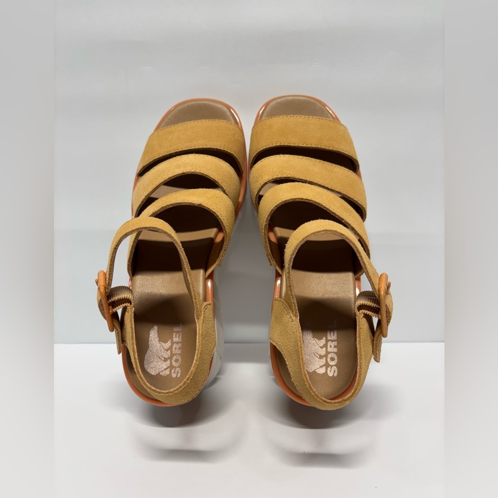 ✨SOREL Women's Joanie III Ankle Strap Wedge Sandal Size 8.5 - Picture 8 of 12